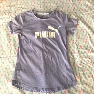 purple puma shirt